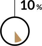 Wykres kołowy - 10%